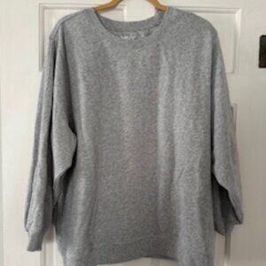 Grey Crew Neck Sweatshirt